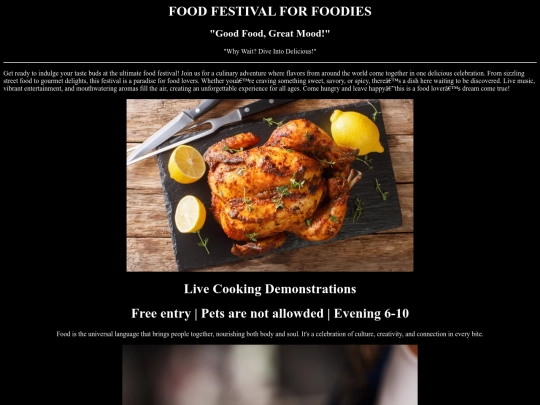 food website/food screenshot