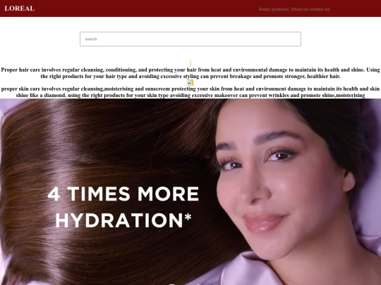 loreal_css screenshot