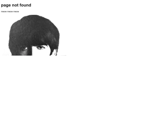 not_found screenshot