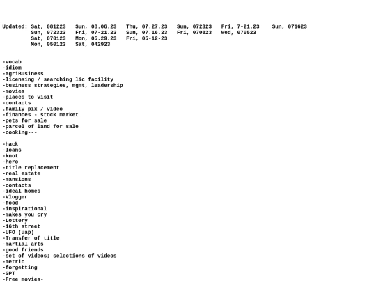 sub/rx screenshot