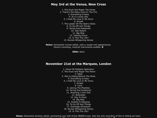 cardiacs/1991 screenshot