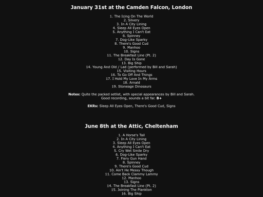 cardiacs/1999 screenshot