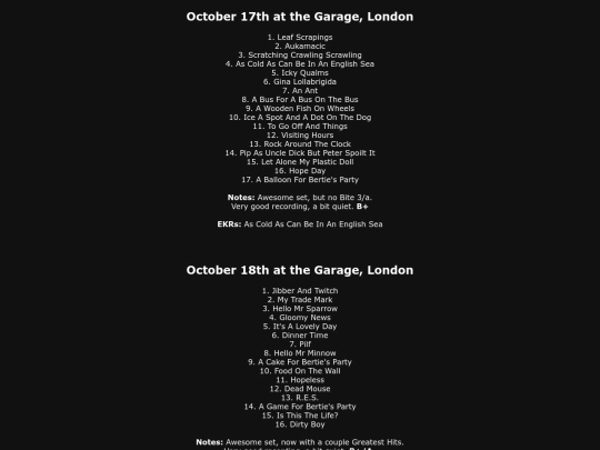 cardiacs/2003 screenshot