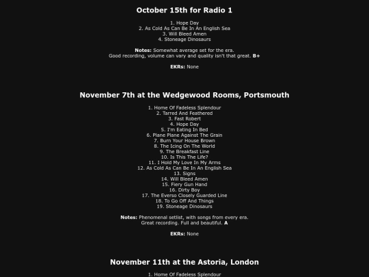 cardiacs/2005 screenshot