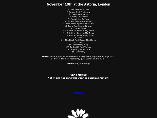 cardiacs/2006 screenshot