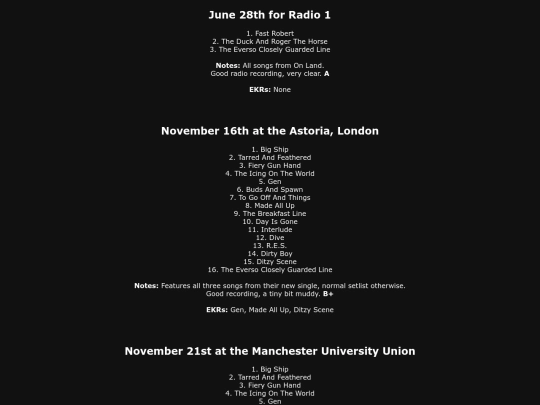 cardiacs/2007 screenshot