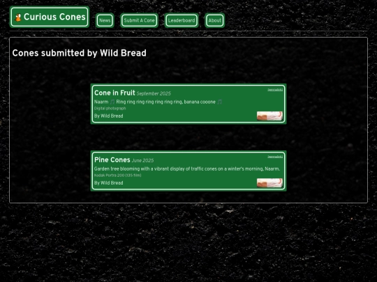 cones/wildbread screenshot