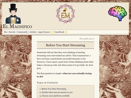 streaming screenshot