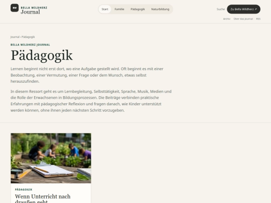 journal/ressort/paedagogik screenshot