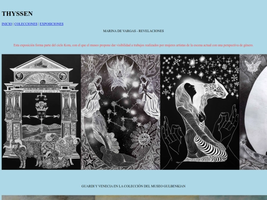 exposiciones screenshot