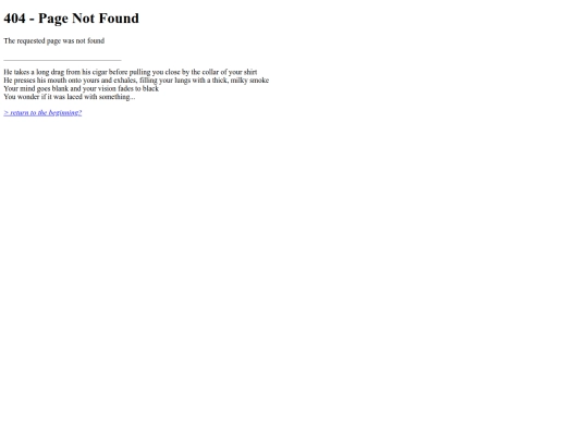not_found screenshot
