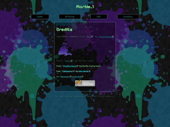 credits screenshot