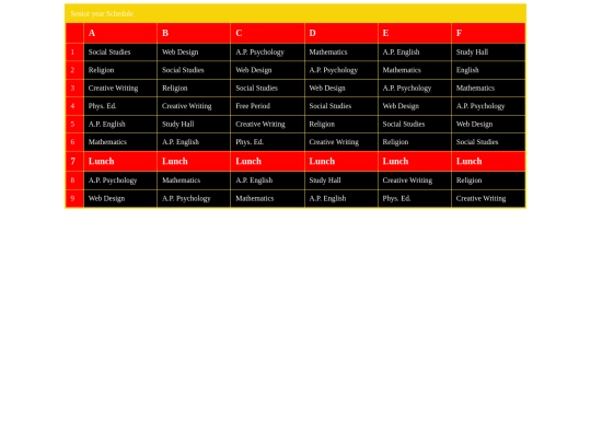 Beautification/chadsstylesheet screenshot