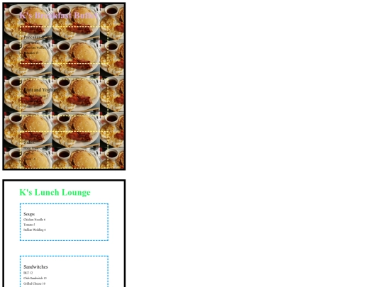 claresmenu screenshot