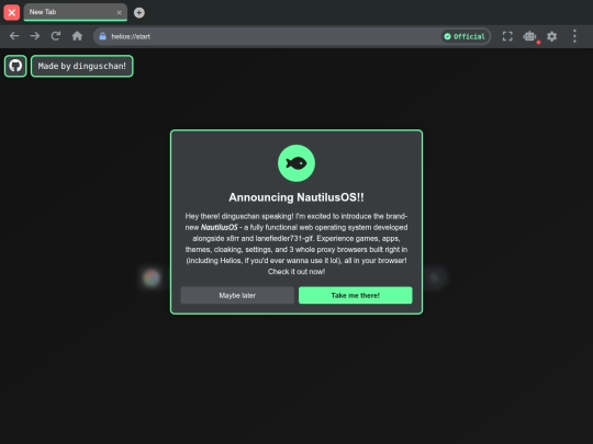 helios screenshot