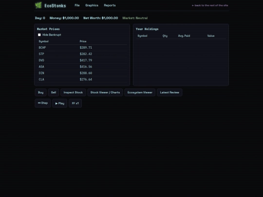 ecostonks screenshot