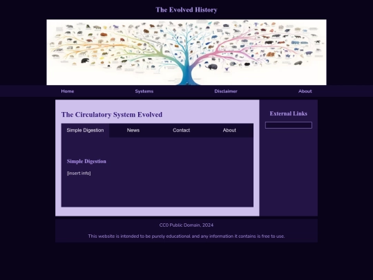 circulatory screenshot