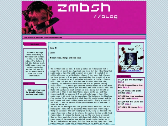blog screenshot