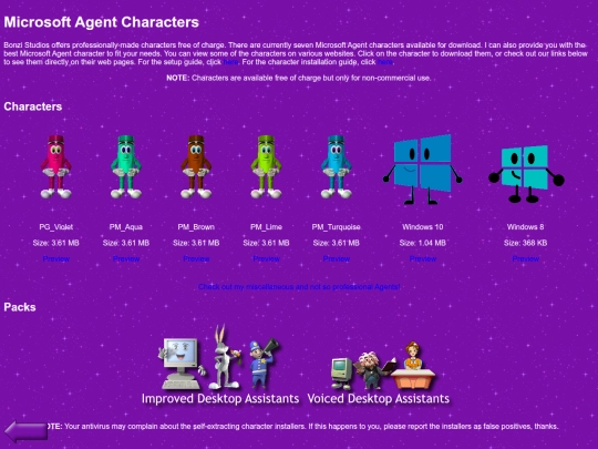 msagent screenshot