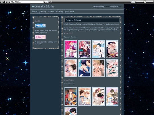 Comics screenshot
