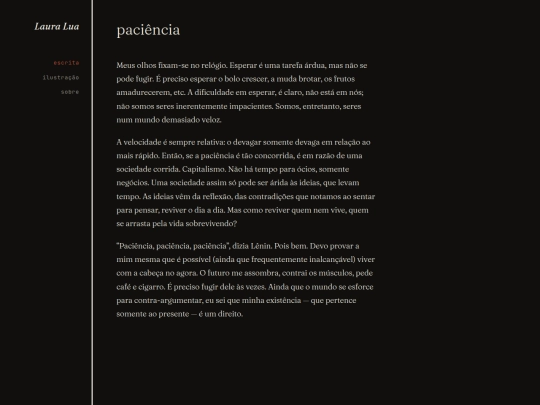 escrita/paciencia screenshot