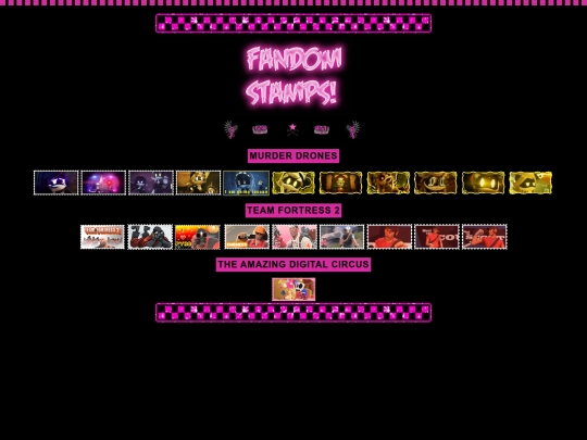 fandomstamps screenshot