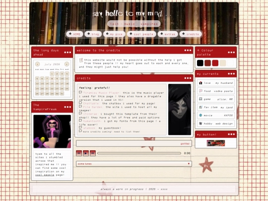 credits screenshot