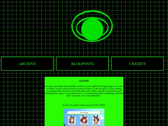 info/blogposts screenshot