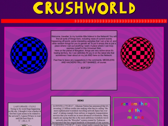network/crushworld screenshot