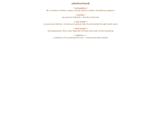 collections screenshot