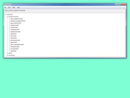 pages/characters screenshot