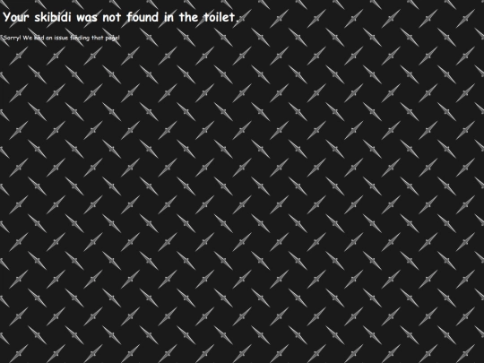 not_found screenshot