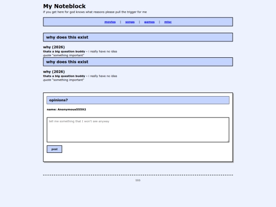 myblog screenshot
