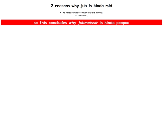 why-jub-kinda-is-mid screenshot