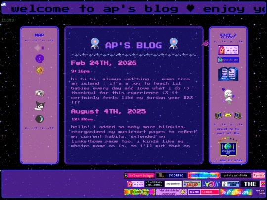 blog screenshot