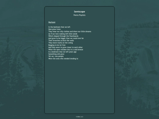 poem-Nurture screenshot