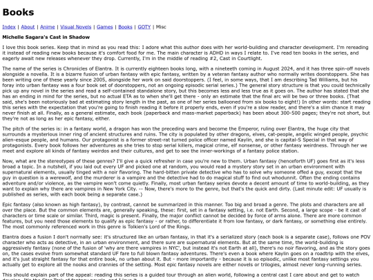 books screenshot