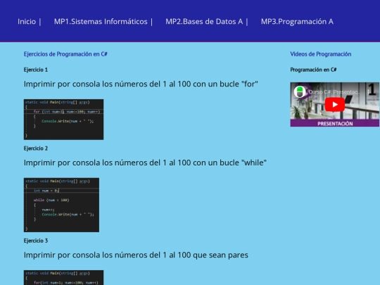 programacion screenshot