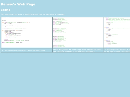 coding screenshot