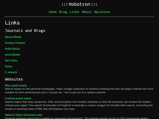 blogroll screenshot