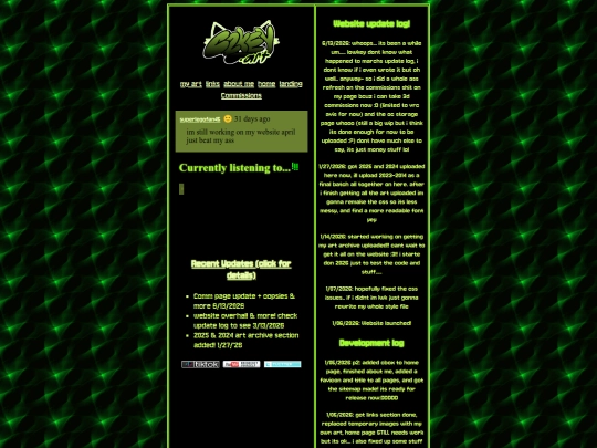 updatelog screenshot