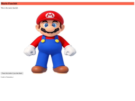 mario screenshot