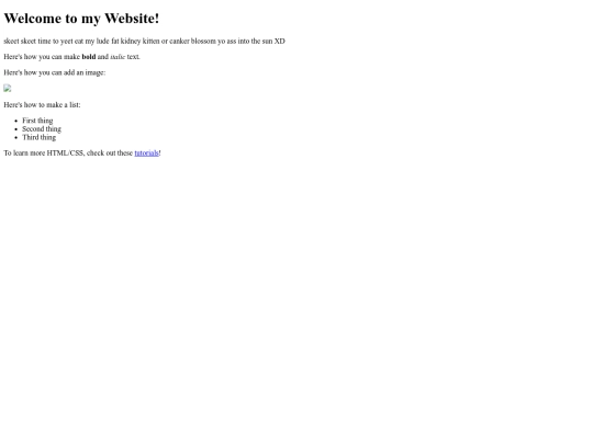 test screenshot