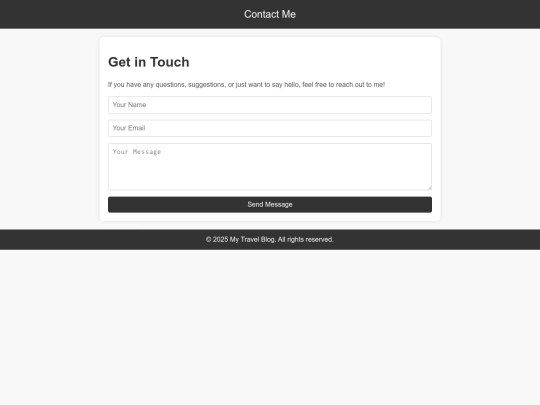 Contact screenshot