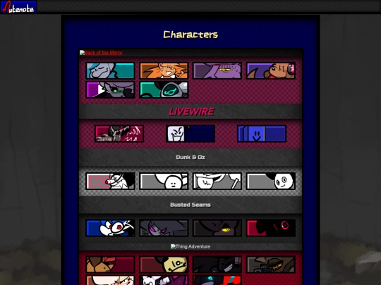 char screenshot