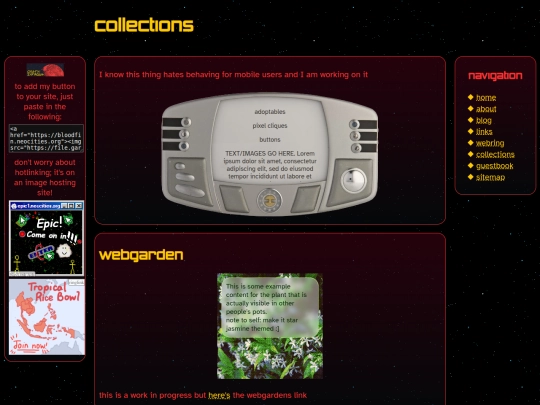 collections screenshot