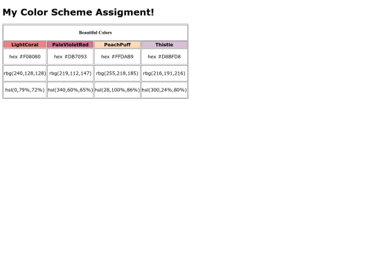 ColorScheme screenshot