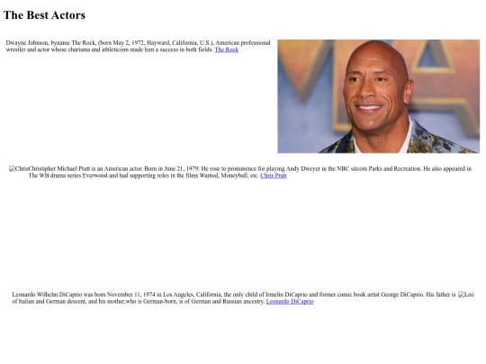 StaffWebPage screenshot