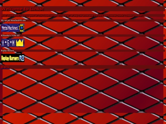 links screenshot