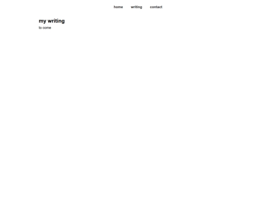 writing screenshot
